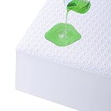 King Size Waterproof Mattress Protector Breathable Bamboo King Mattress Protector Cooling Ultra Soft