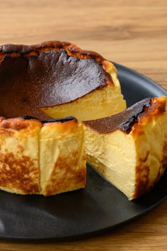 FJLAND 濃厚 トロっと食感 バスクチーズケーキ 4号 ホール ケーキ 洋菓子 ギフト enne [入金確認後、1ヶ月以内の発送]