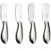 Spreader Knife Set: BlizeTec Multipurpose Cheese and Butter Spreader Knives (4 Pcs)
