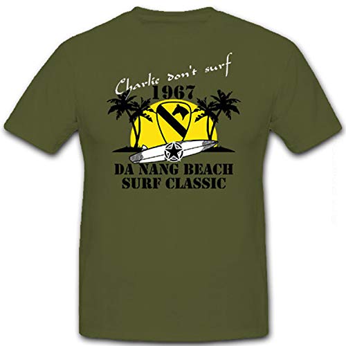 T-shirt Charly Don't Surf vintage de style classique pour look de plage rétro
