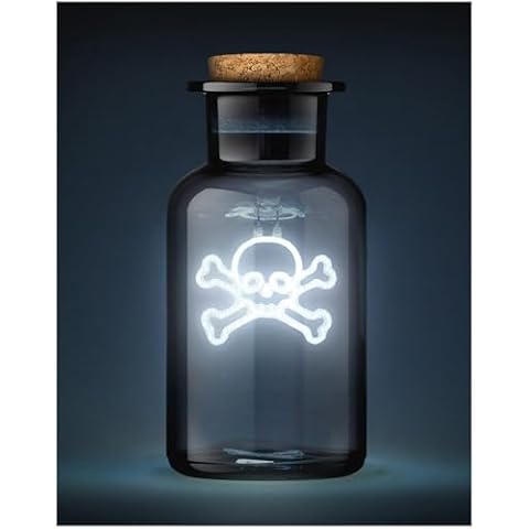 Suck UK Poison Potion Skull Bottle Lamp Cover