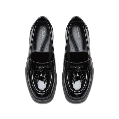 Derbies Fille Etch Pure K Clarks en cuir véritable de qualité