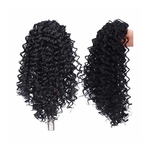 Queue de cheval crépus bouclés pour look afro quotidien et coiffure rapide - 5