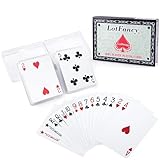 LotFancy Plastic Playing Cards