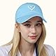 HeyCaps Baseball Cap Damen mit Herzförmiges Stickmuster Baumwolle Mütze Verstellbarem Kappe Outdoor Sports Cap 2024 Neu