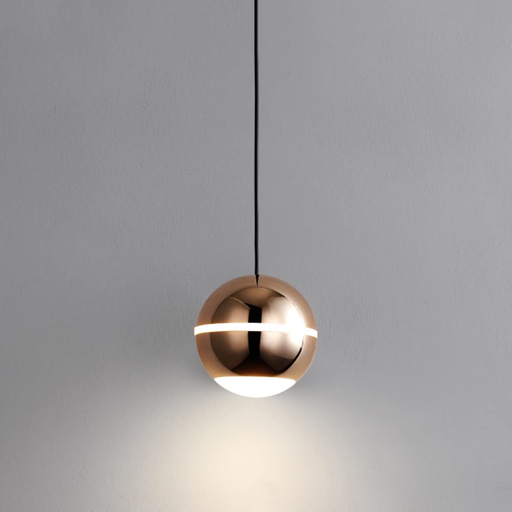 Lámpara de techo LED de 7W moderna con diseño de globo colgante nórdico para dormitorio