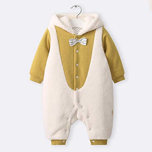 Barboteuse bébé vêtement une pièce coton épais pour cadeau de naissance - 2