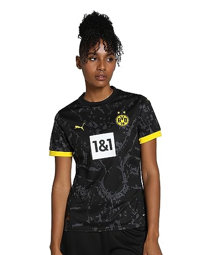 PUMA BVB Borussia Dortmund Trikot Away Frauen 2024, Größe:XL, Spielerflock (zzgl. 14.90EUR):ohne Flock