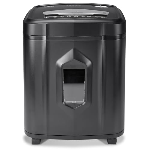 Image of Aurora AU1235MA Professional Grade 12-Sheet High Security Micro-Cut Paper and Credit Card Shredder / 20 Minutes Run /Security Level P-5