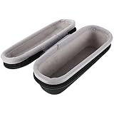 PACKOVE Ohrthermometer Aufbewahrungsetui aus EVA Leichtes Hartschalen Case mit Staub und Feuchtigkeitsschutz Passend für Kinderthermometer Praktisch für Reisen und Zuhause