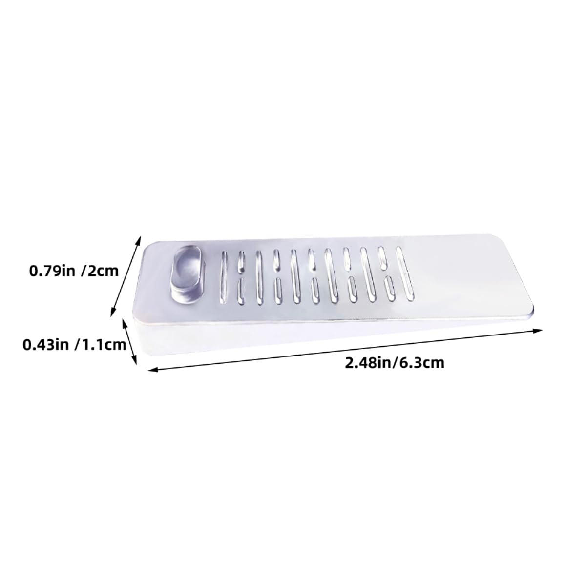 NAMOARLY 8pcs Small Doorstop Furniture Levelers Table Leveling Shims Door Stop Furniture Shims Toilet Door Shims Table Shims Cabinet Shims Door Holder Wedge Shims for Leveling PVC