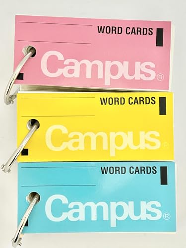 奨学社3年　テキスト、家庭用教材、暗記カード 楽天市場】マス目付き単語カード tsukuru 3個セット 単語カード