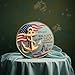 Military Challenge Coin, Marine Corps 250th Anniversary Commemorative Gift, USMC Collectible for Veterans, Active Duty Personnel