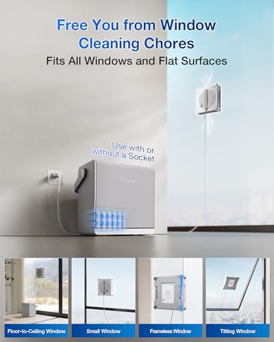 ECOVACS WINBOT W2S Omni Window Cleaning Robot, 6-in-1 Multifunction Station - image 7