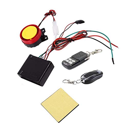 GOAL2 Bike Alarm Universal Security System Button Remote Key Anti-Theft Alarm Kit for All Bike-image-29