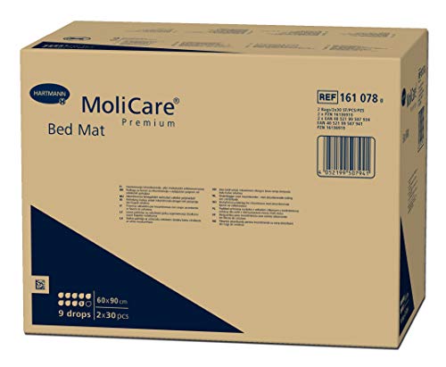 Protège-lits jetables 60x90 Molicare Premium alèse incontinence
