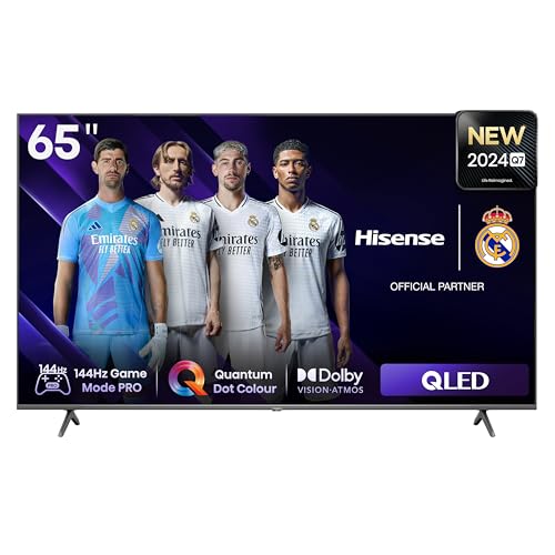 Image of Hisense 65-Inch Q7 Series Quantom Dot 4K UHD VIDAA Smart TV (65Q7N, 2024 Model) - QLED, Native 144Hz, Full Array Local Dimming, Game Mode Pro, Alexa Compatibility