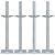 Yeipowr 18" Adjustable Scaffold Leveling Jack Feet - 1.2" OD Solid Screw Jacks Galvanized for Baker Style Scaffolding 4 Pack