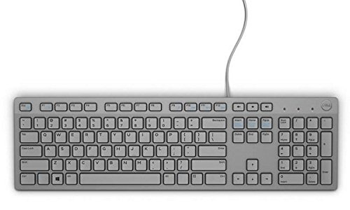 Clavier Dell KB216 USB – Allemand QWERTZ, Noir, Neuf, Ultra Plat