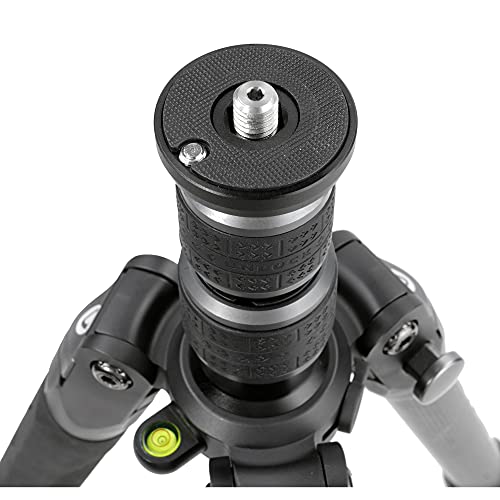 Vanguard VEO3T204CBP Carbon Fiber Travel Tripod with Ball Head, Removeable Pan Handle, and Quick Shoe with Built-in Smartphone Holder by VANGUARD - Image 8