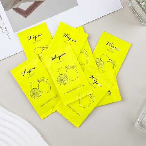 Image of Individual Hand Wipes Wet Wipes Travel Size,Wet Wipes Individually Wrapped