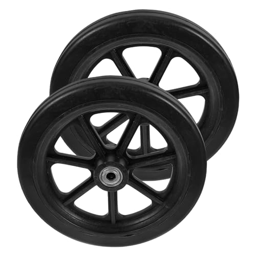 IWOWHERO Wheelchair Accessory Replacement Wheels Silent Smooth Rolling for Wheelchair Parts Front Wheel Bearings