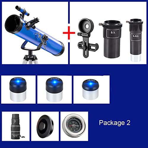 Telescopio astronómico refractor 114mm para niños y adultos miniatura 2