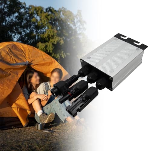 Nicear Netzwechselrichter, 155 W, Solar-Mikro-Wechselrichter, 10,8 V bis 30 V DC-Eingang auf 230 V AC-Sinuswellenadapter