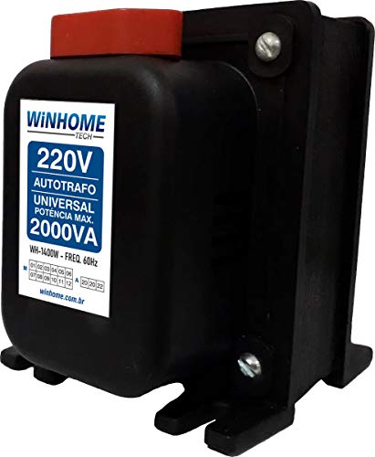 Auto Transformador 1400W Win Home WH-1400W 2000VA Bivolt Automático