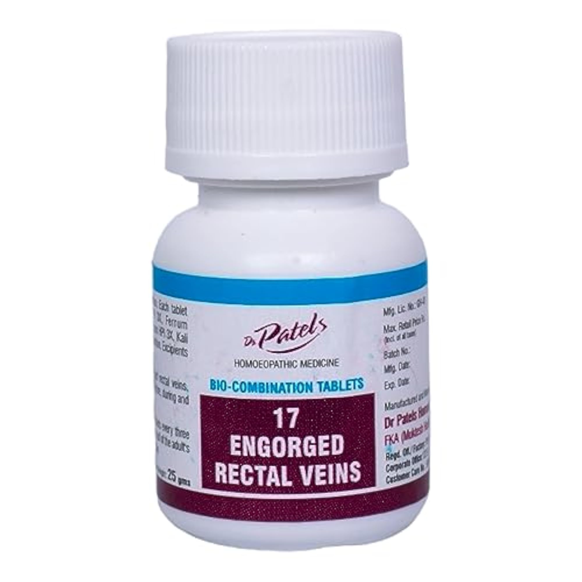 Dr Patel's Pilocare Tablet, Biochemic Remedy