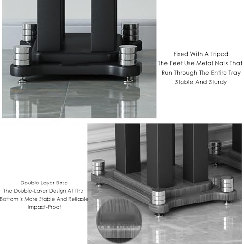 Support d'enceinte pour enregistrement musical et composition en studio - 4