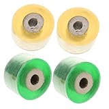 HAMPPLIES 4 Rollen Selbstklebendes Pfropfband für Obstbäume Grafting Tape PVC Dehnbar Wetterfest...
