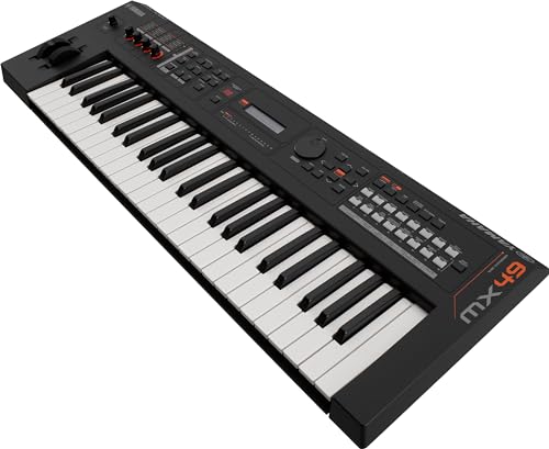 Image of Yamaha MX49BK Music Production Synthesizer, Black