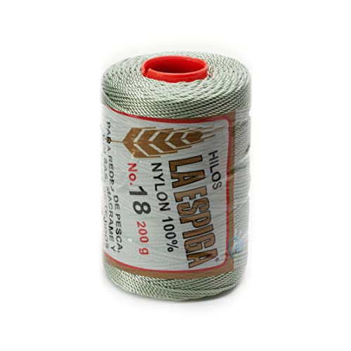 Image of Espiga No.18-100% Nylon Omega String Cord for Knitting and Crochet - 50 Mist Green