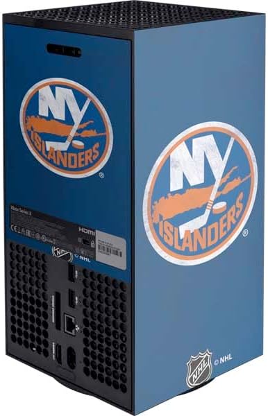 Skinit Decal Gaming Skin Compatible with Xbox Series X Digital Edition Console - Officially Licensed NHL New York Islanders Distressed Design