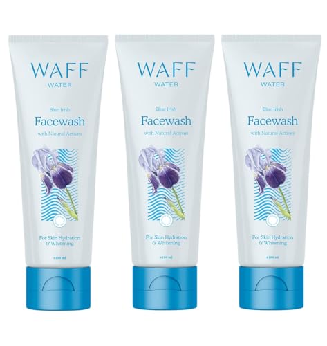 Image of WAFF Pomegranate Face Wash | Hydrating, Soothing & Deep Cleansing | Nourishes, Brightens, Helps Reduce Acne & Control Oil | Sulfate-Free, Paraben-Free, Vegan | Unisex & All Skin Types | Pack of 3