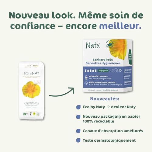 Naty serviettes hygiéniques x10 - vue 7