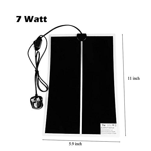 NEKOSUKI-Reptile-Heating-Mat-7W-11x59-inch-Waterproof-Reptile-Heat-Pad-Under-Tank-Terrarium-with-Temperature-Control-Safety-Adjustable-Reptile-Heat-Mat-for-Turtle-Tortoise-Snakes-Lizard-Gecko