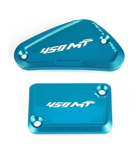Bouchons réservoir liquide frein avant et arrière CNC pour moto CFMOTO 450MT IBEX 2023-2025