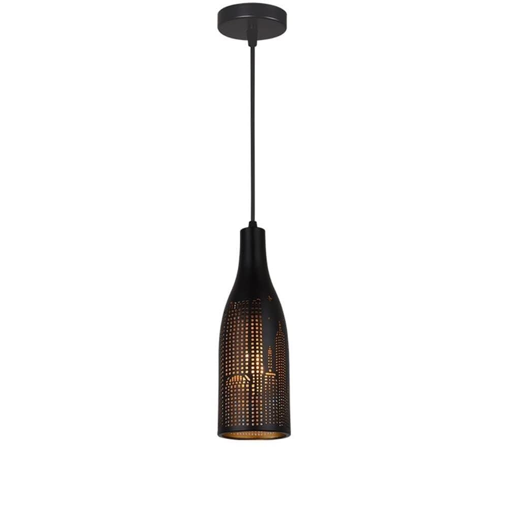 Plafonnier rétro en métal vert luminaire industriel suspension vintage cuisine salon
