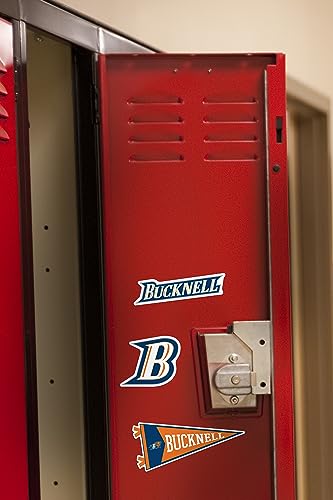 Image of Bucknell University 8ct Vinyl Large Deluxe Stickers Variety Pack - Laptop, Water Bottle, Scrapbooking, Tablet, Skateboard, Indoor /Outdoor - Set of 8