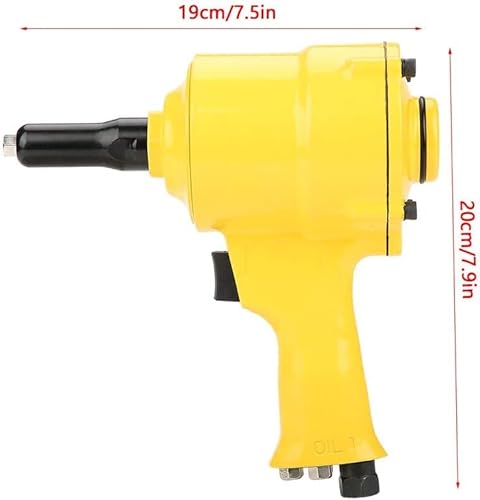 Depila Kp-705P Pneumatic Riveter, Industrial Grade Pistol Grip Air Powered Riveting Tool Sprayers #TOP1