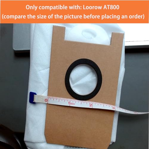 Dust Bags Replacement for Loorow AT800 3-in-1 Robot Vacuum :10 Pack by Jpbaisqic - Used condition - Image 2