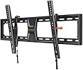 Perlegear Tilting TV Wall Mount for 42–90 Inch TVs with Leveling Adjustment, Max VESA 800x400mm, Low-Profile TV Mount Wall Bracket up to 132 lbs, Easy for Centering, Fits 12"/16"/18"/24" Studs, PGXT5