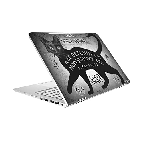 Skin vinyle anti-rayures Chat Noir Alchemy Gothic pour ordinateur HP Spectre Pro X360 G2