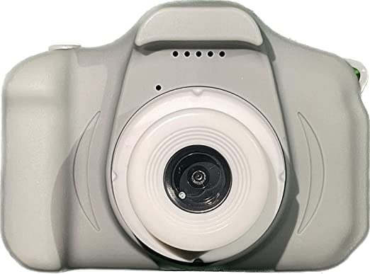 TOXOT TOYS Digital Camera for Kids Real | for Taking Photo, Recording and Playback | Child Video Recorder Camera Full HD 1080P Handy Portable Camera 2.0 Screen, with Inbuilt Games for Kids (Gray)