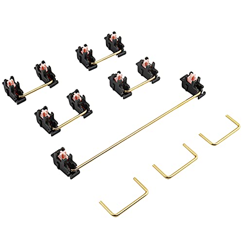 Stabilizers Plate Mount Stabilizer 2U 6.25U Mechanical Keyboard Customized Repair Plate Stabilizer Stabilizers for Cherry MX Mechanical Keyboard GK61/GK64/RK61/GH60