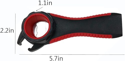 Miniatura 4 de Paquete de 2 abridores de botellas y abrelatas multifunción para manos débiles, artritis mayores, ancianos, mujeres, personas mayores