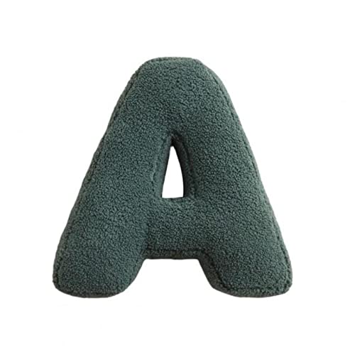 Image of MOJUN Letter Pillows, Cute Soft Plush Letter Decorative Pillows English Alphabet Throw Pillows Cushion for Living Room Sofa Couch Bed Car Decoration, A