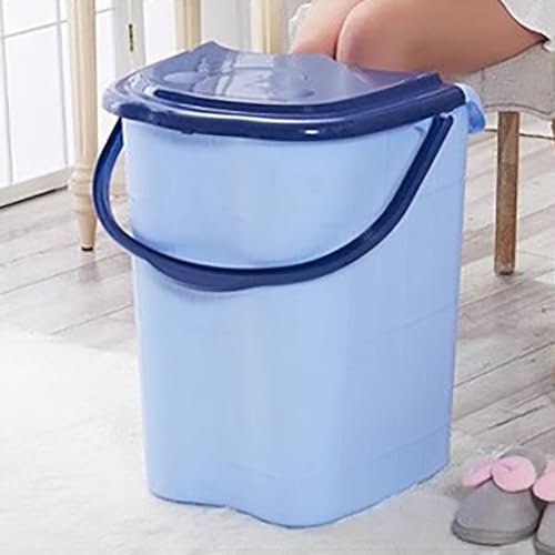 Bañera para Pies Alta con Drenaje y Ruedas miniatura 1